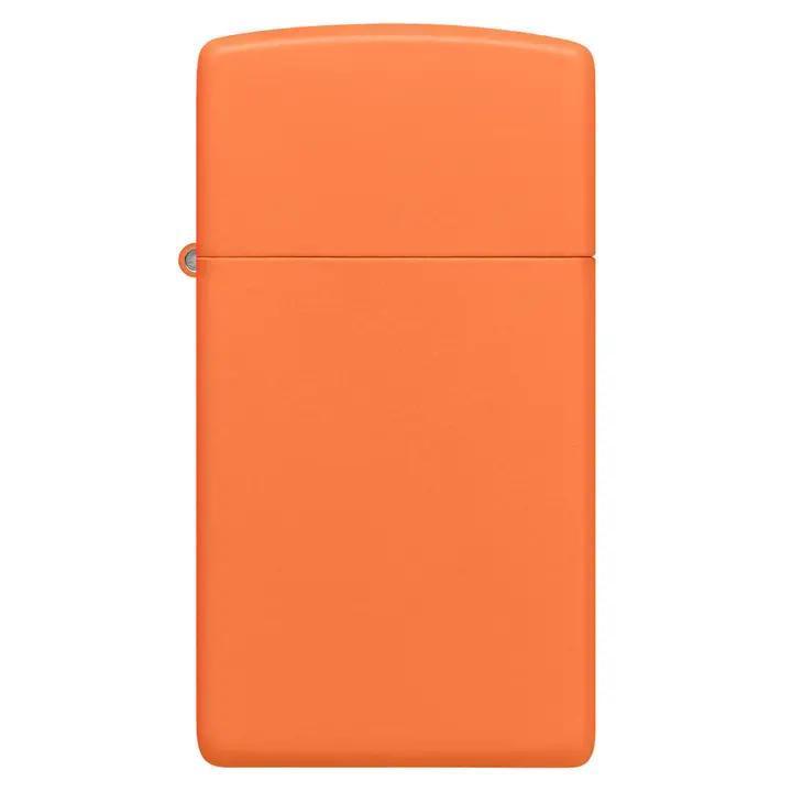 Zippo Slim® Orange Matte Windproof Lighter