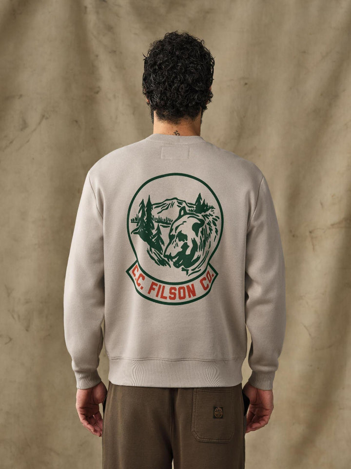 Filson Bear Graphic Crewneck Sweatshirt