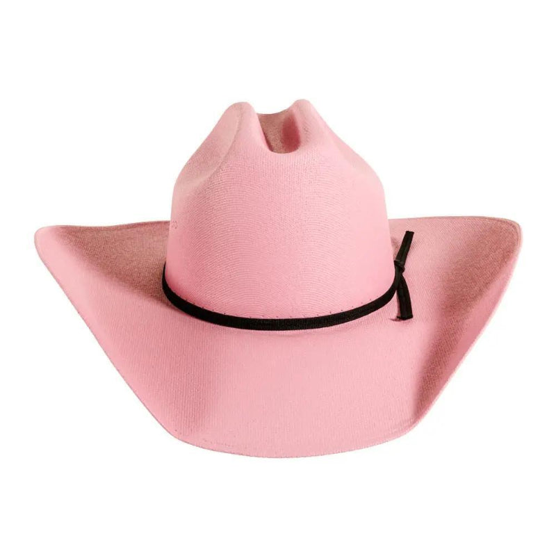 American Hat Makers Western Cowboy Hat - Style Pioneer | Pink