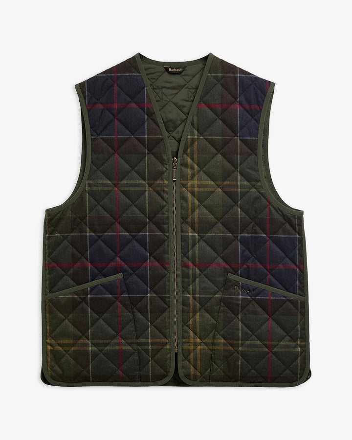 Barbour Icons Tartan Quilted Liner