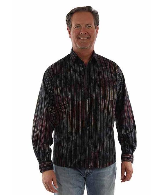 Scully L/S Batik Shirt