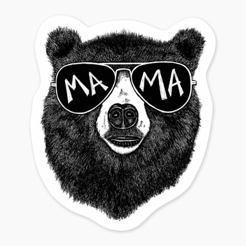 Nice Enough Sticker Clean Mama 3" Art Sticker