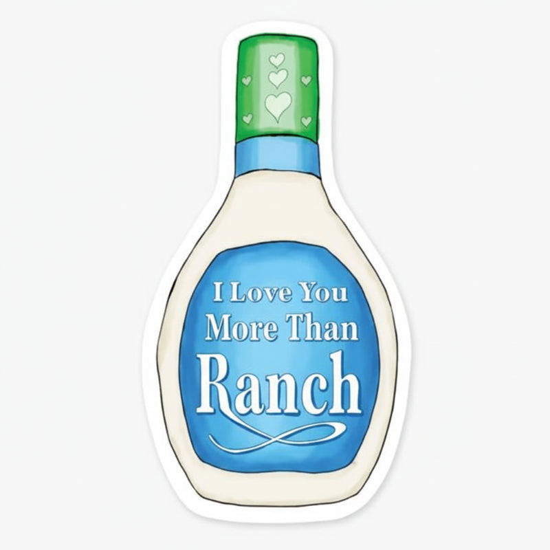 Nice Enough Sticker Ranch 3" Art Sticker