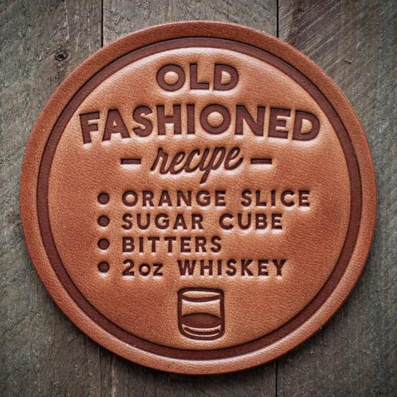 Sugarhouse Leather Coaster 