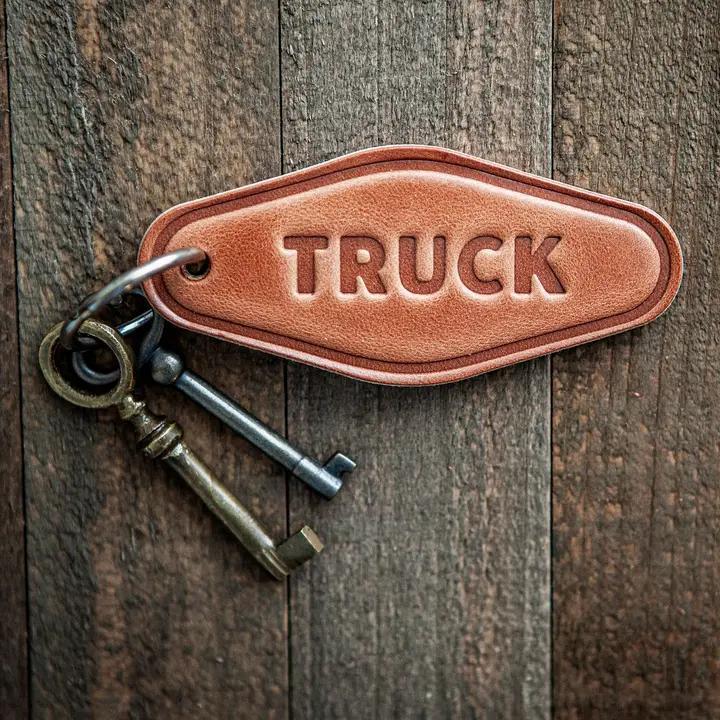 Leather Keychain