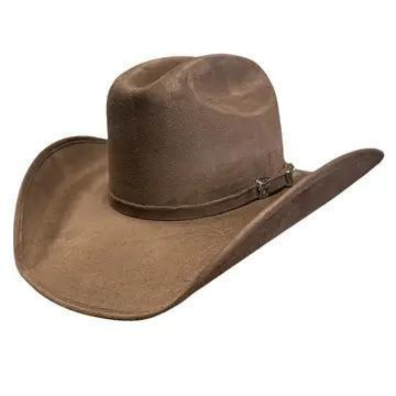 American Hat Makers New Cowboy Faux Suede Hat - Style Dutch | Brown