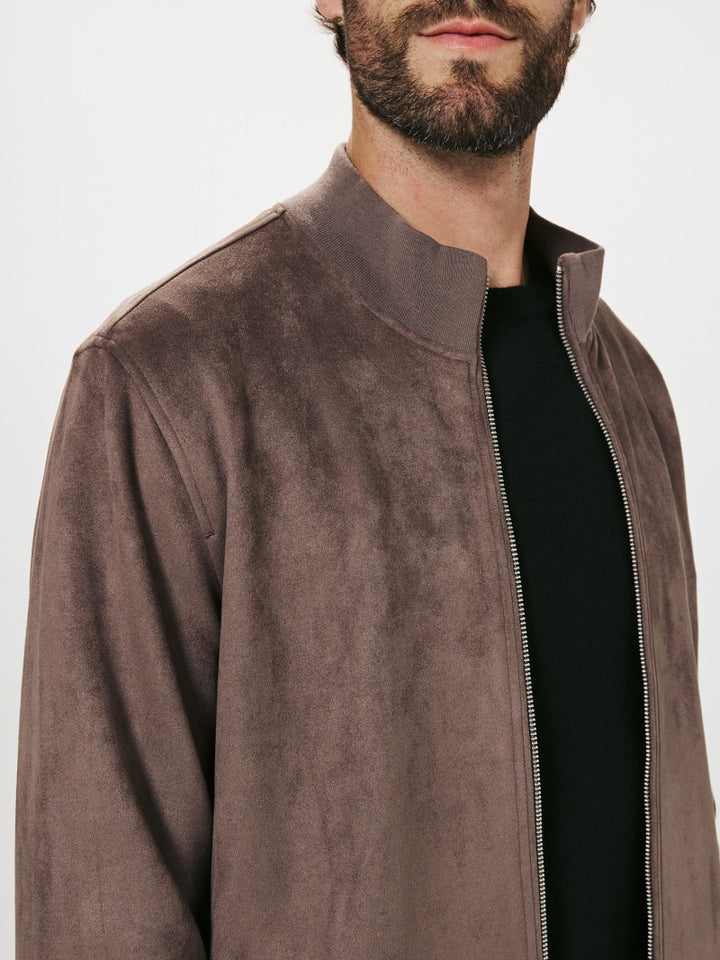 7 Diamonds Dylan Suede Jacket - Side View