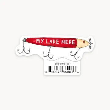 Lure – Lake Chelan Name Drop Sticker