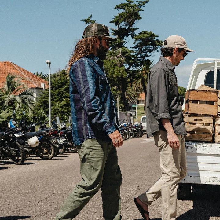 Howler Brothers Dust Up Denim Snapshirt