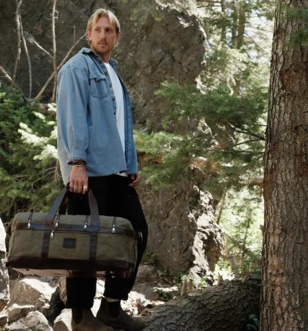 Kodiak Four Peaks Duffel Bag - Pewter Green