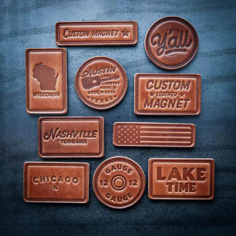  Sugarhouse Leather Leather Magnets