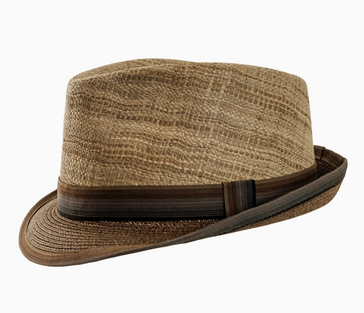 American Hat Maker- Straw Fedora Hat