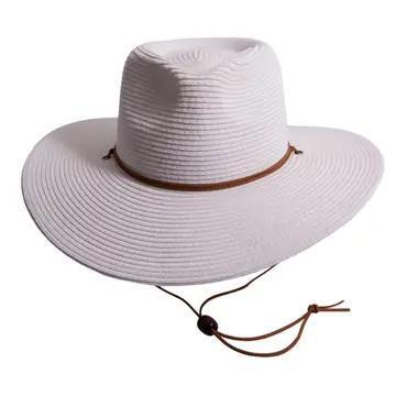 American Hat Makers Felix Safari Wide Brim Straw Sun Hat