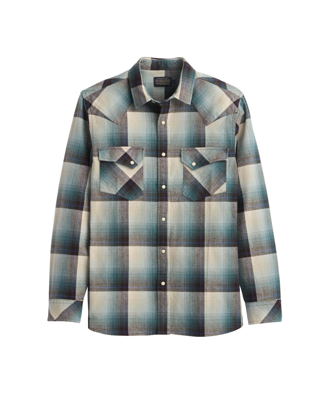 Pendleton Wyatt Snap Front Cotton Shirt