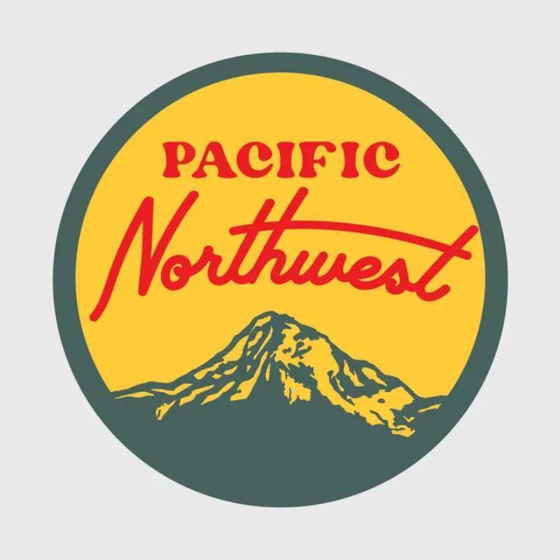 Pike Street Press PNW Classic Badge Sticker