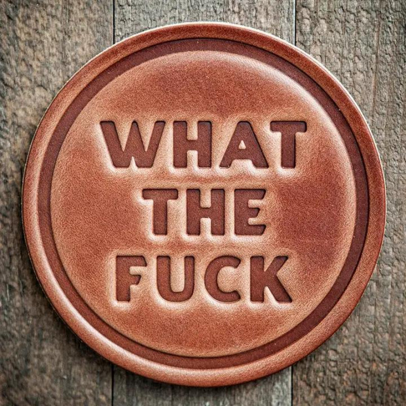 Sugarhouse Leather Coaster 