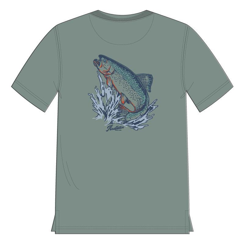 Deschutes Salmon Graphic Tee SS