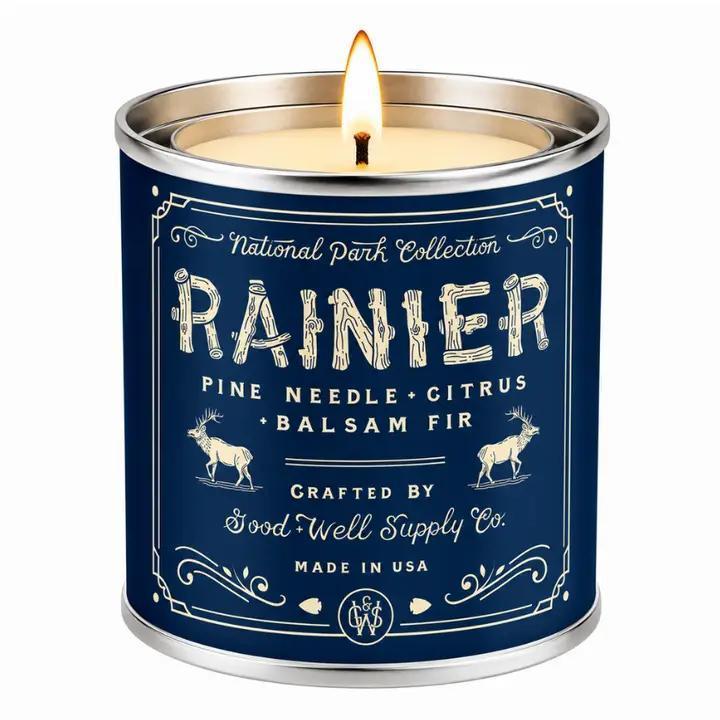Good &amp; Well Supply Co. Rainier National Park Candle