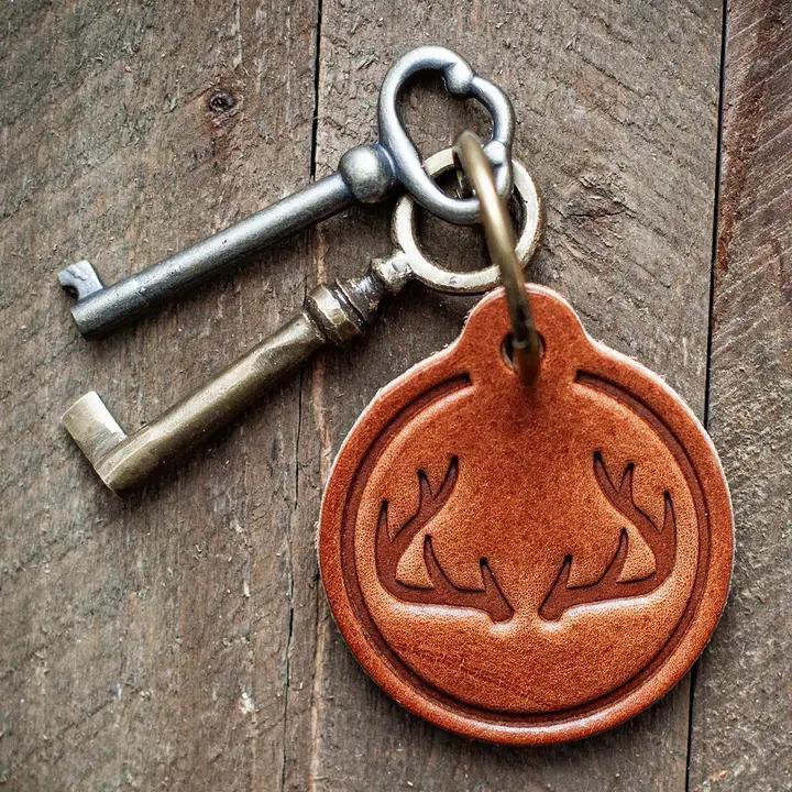 Leather Keychain