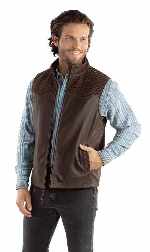 Scully Quilted Yoke Vest