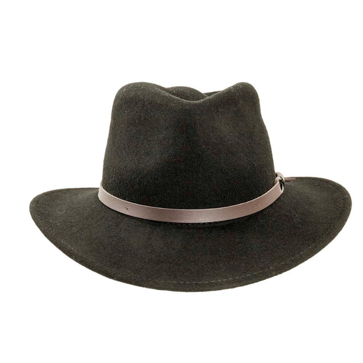 American Hat Makers Pathfinder Crushable Wool Felt Outback Hat