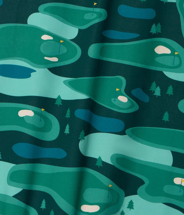 Tipsy Elves Course Camo Golf Polo