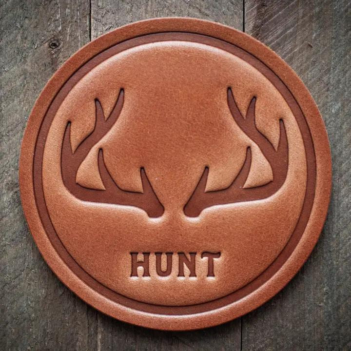 Sugarhouse Leather Coaster 