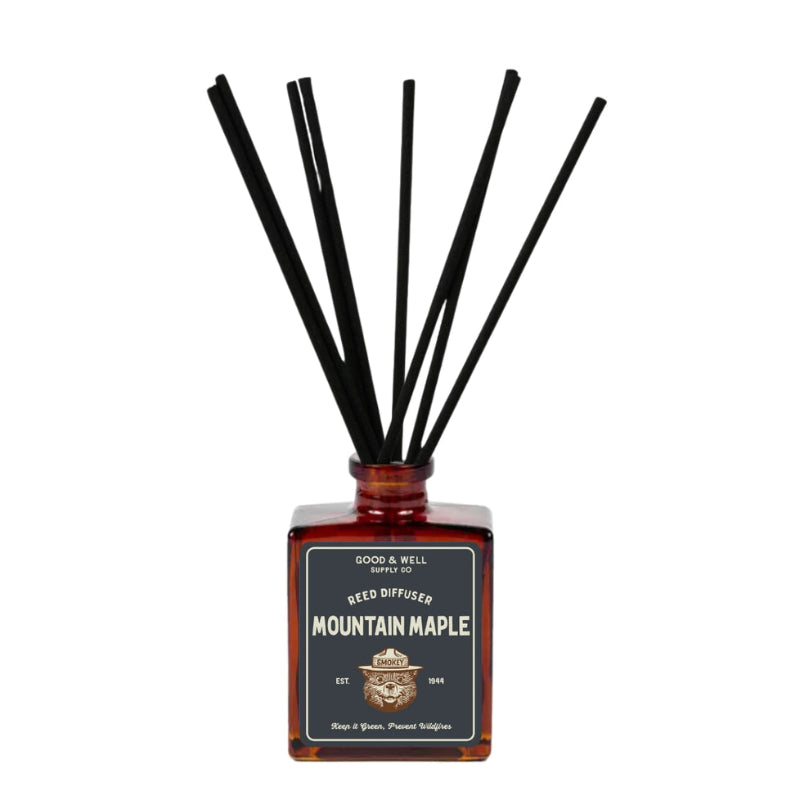 Good &amp; Well Supply Co. Mountain Maple Smokey Bear Reed Diffuser