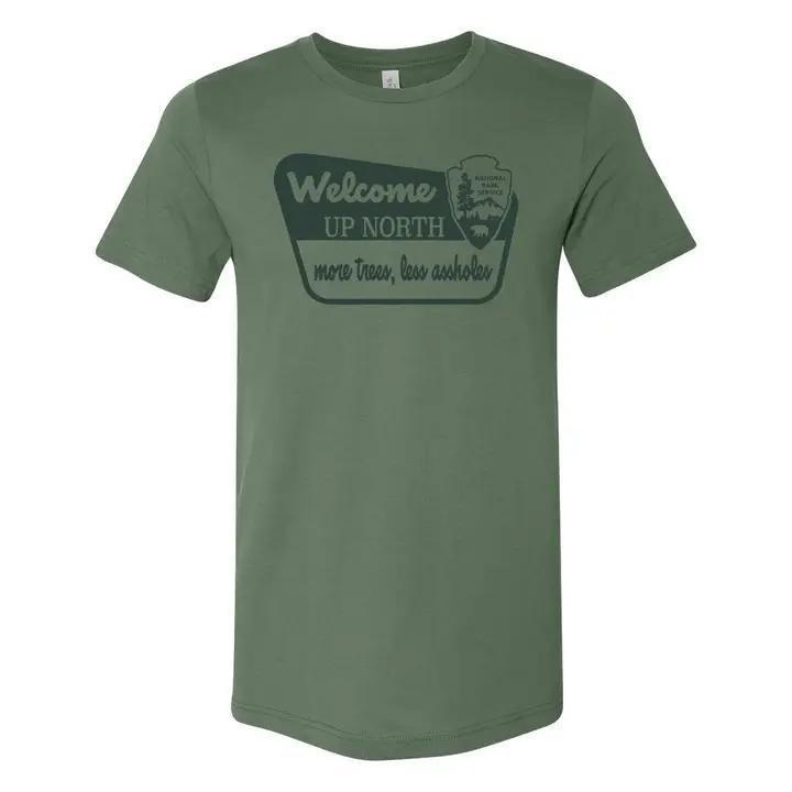 Ales to Trails Welcome Up North T-Shirt
