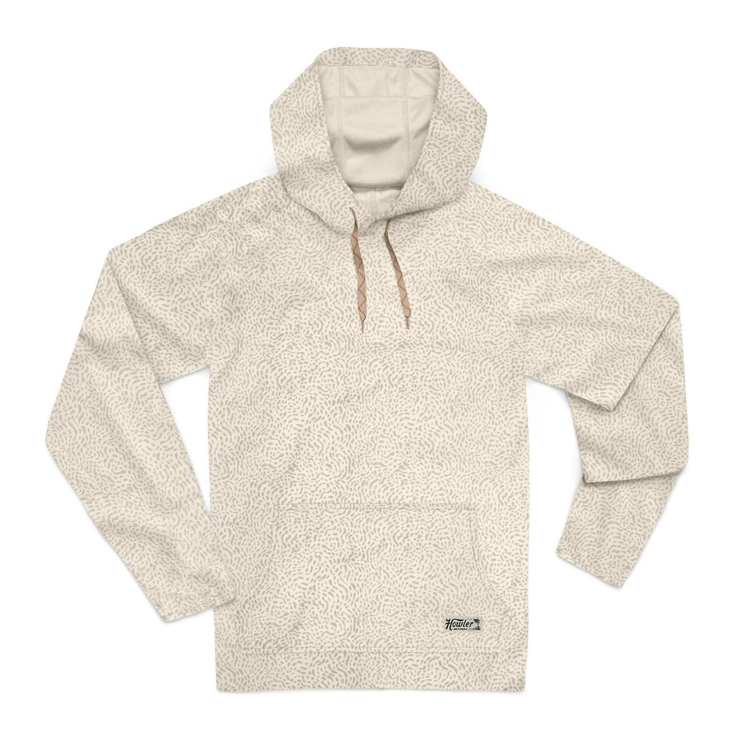 Loggerhead Hoodie - Pond Patterns : Bone