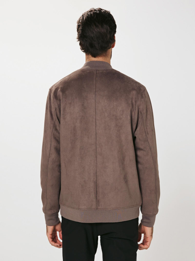 7 Diamonds Dylan Suede Jacket - Back View