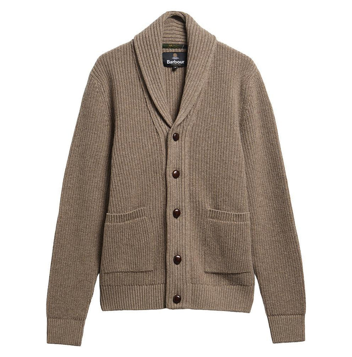 Barbour Hartland Knitted Shawl Neck Cardigan