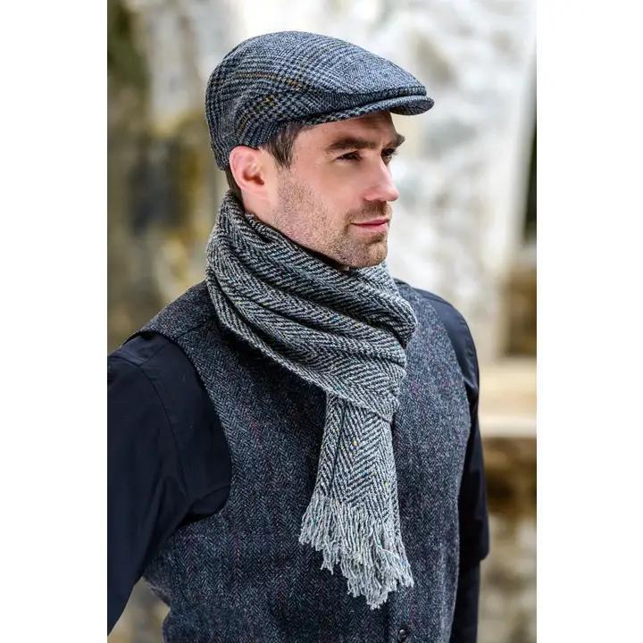 Trinity Tweed Flat Cap, Made in Ireland