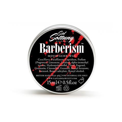Captain Fawcett Barberism Moustache Wax