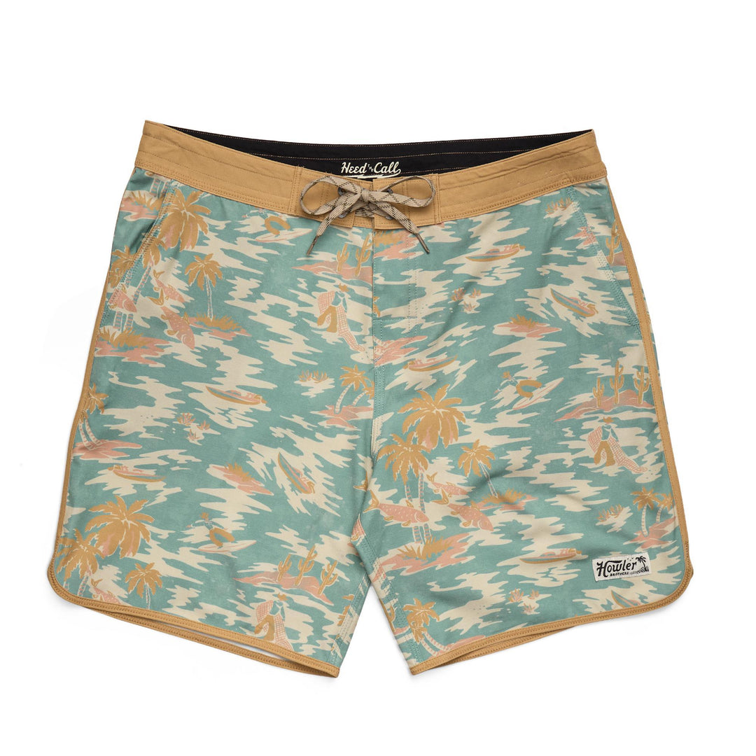 Bruja Boardshorts - Dreamland : Seafoam