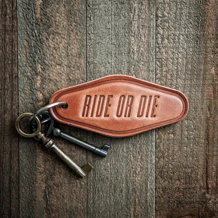 Leather Keychain