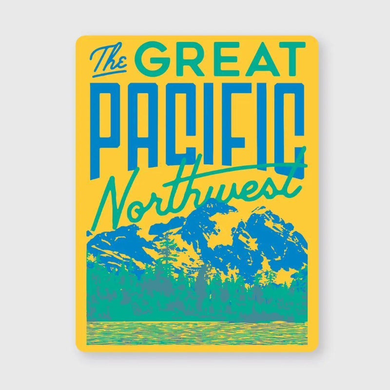 Pike Street Press The Great Pacific Northwest Sticker