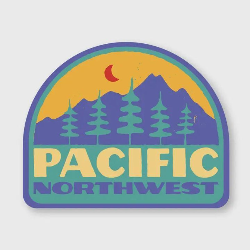 Pike Street Press PNW Sticker | 2.88" x 2.31"