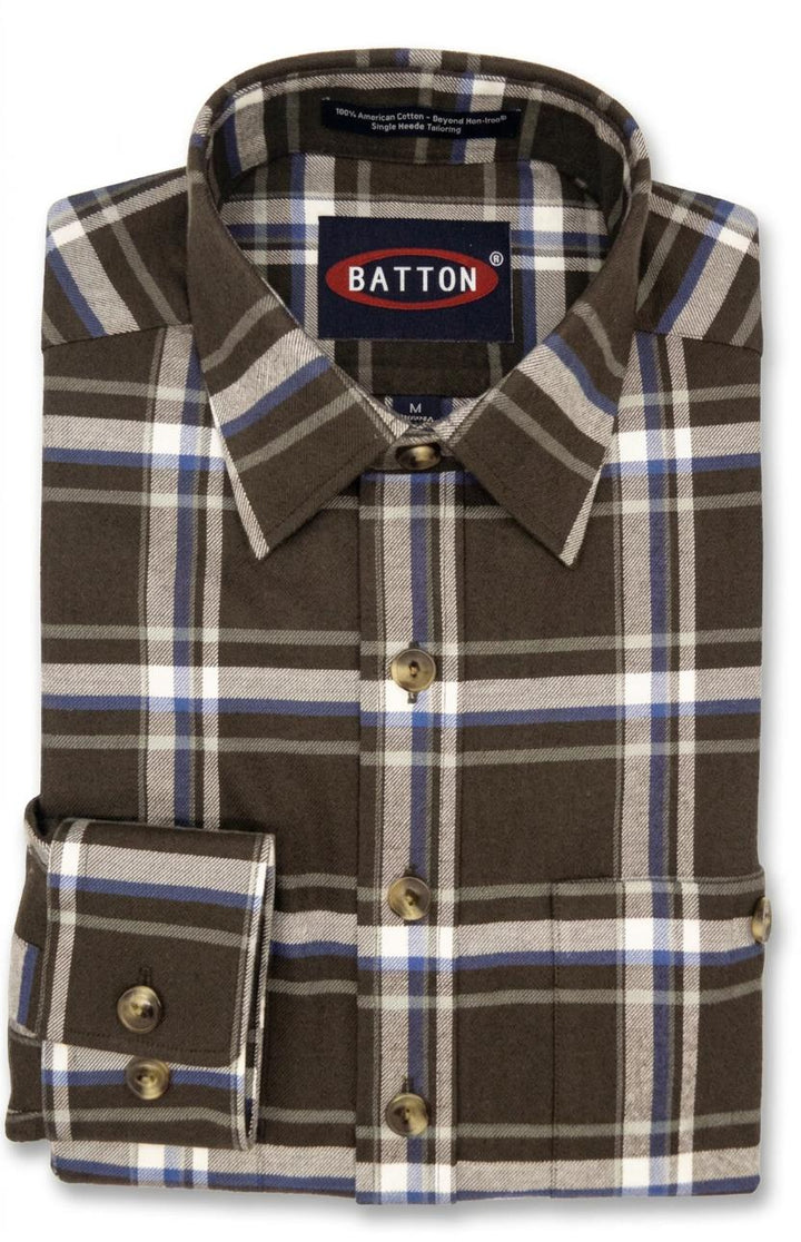 Batton Alfonso Mens Classic Big &amp; Tall Shirt