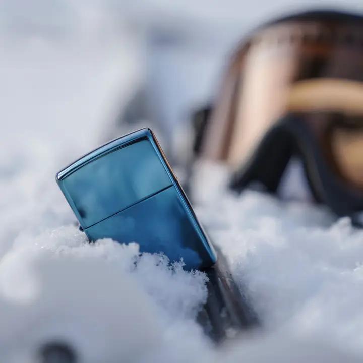 Zippo Classic High Polish Blue Windproof Lighter