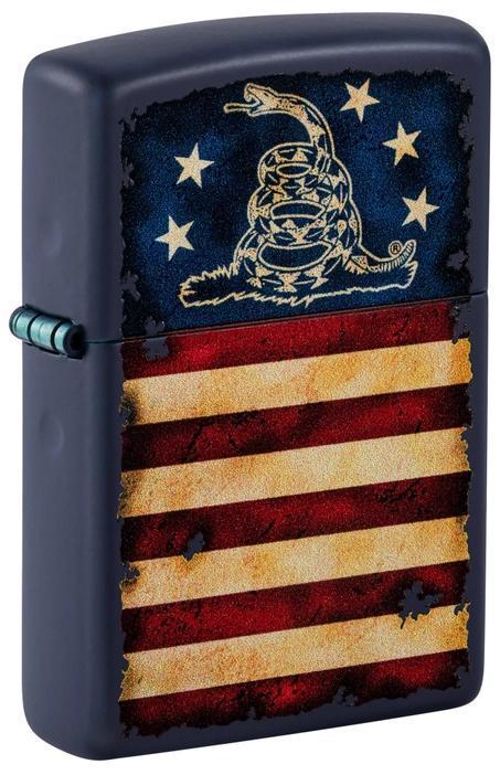 Zippo Dont Tread on Me® Vintage Flag Windproof Lighter