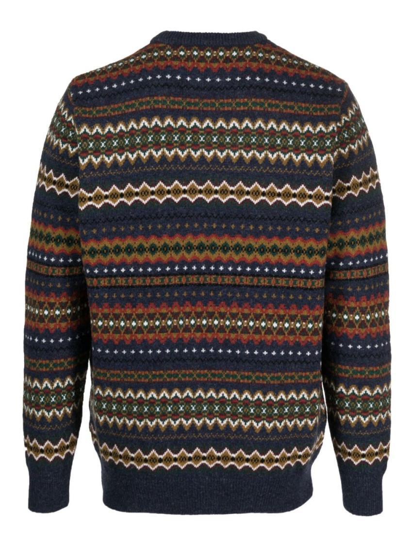 Barbour Case Fair Isle Crew Neck Sweater