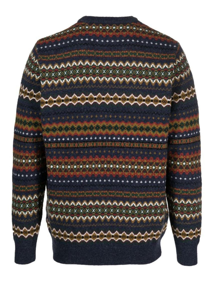 Barbour Case Fair Isle Crew Neck Sweater