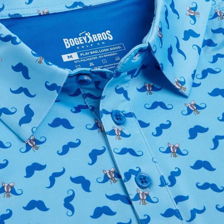 Mustache Ride Polo Shirt