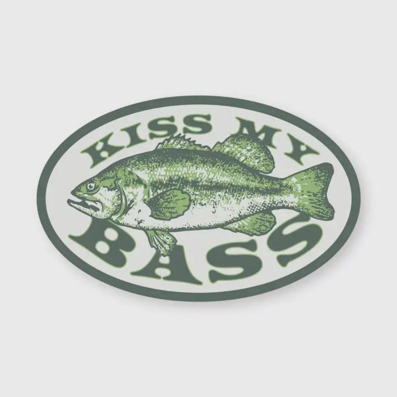Pike Street Press Kiss My Bass Sticker 