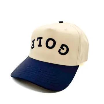 Tan &amp; Navy &