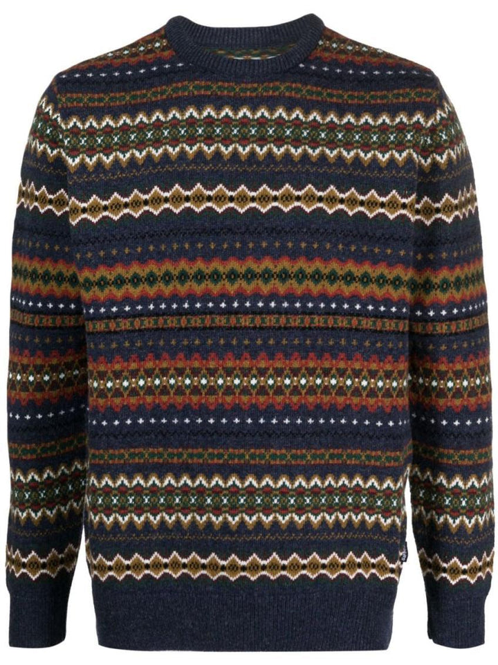 Barbour Case Fair Isle Crew Neck Sweater