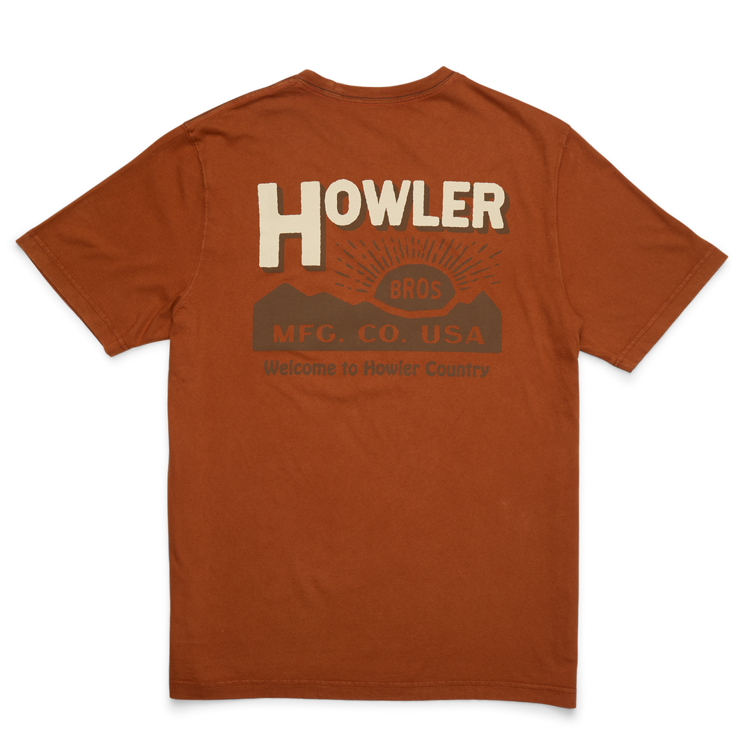 Cotton Pocket T-Shirt - HB Mfg. Co. : Caramel