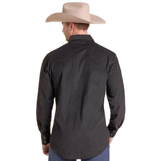 Rock &amp; Roll Denim LS Solid Twill
