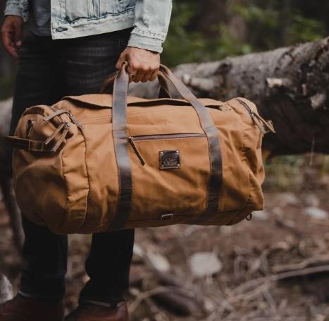Kodiak 55L Nomad Duffel Bag - Tan